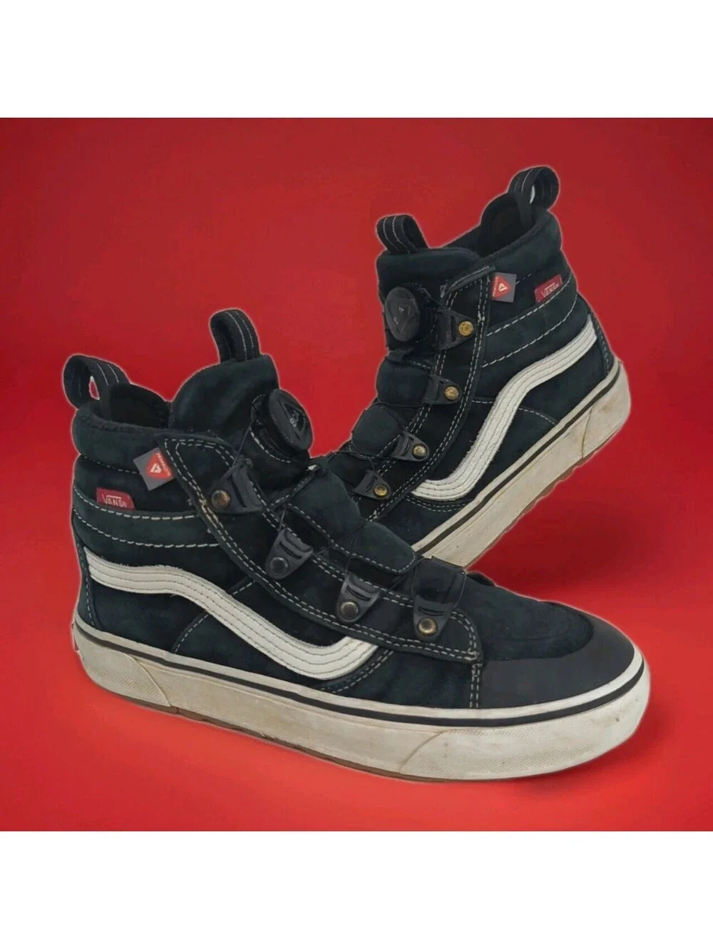 Vans Ultrarange Exo Hi MTE 1 Shoes Boots Mens 6 Women 7.5 38 Black Gum Primaloft